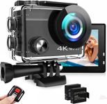 4K Action Camera, 20MP EIS Anti-sha