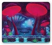 Ambesonne Mushroom Mouse Pad, Magic