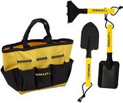 Stanley Jr - 4-Piece Garden Hand Tool Set with Bag for Kids