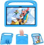 DOMAVER for Lenovo Tab M10 3rd Gen Handle Case, Protective Lightweight Shockproof Kickstand Case for Lenovo Tab M10 3rd Gen 10.1 inch, Cover for Children Kids, Blue