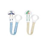 MAM 2 Clips for Pacifiers With Fast