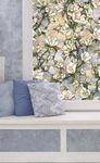 Artscape Star Magnolia | Window Privacy Film Stained Glass Pattern | Non-Adhesive & UV Protection | Easy to Apply & Removable | 61 x 92 cm | Made in USA