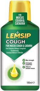 Lemsip Cough Liquid Mucus Cough & Catarrh Relief 180ml