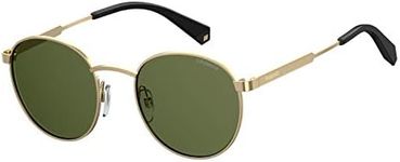 Polaroid Unisex Adults’ PLD 2053/S Sunglasses, Multicolour (Goldgreen), 51