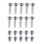 MYADDICTION 1 Set Inline Skate Wheel Screw Nail Replacement Roller Skates Nut Bolts 31mm Sporting Goods | Outdoor Sports | Inline & Roller Skating | Skate Parts & Tools