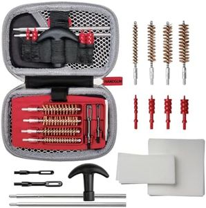 Real Avid Gun Boss Handgun Cleaning Kit – for 0.22, 0.357, 9MM, 0.38, 0.40, 0.44, and 0.45 Caliber Handguns, Value Pack