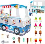 Ice Cream Truck Wooden Playset, 20 