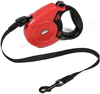 Strong Retractable 8m Lockable Heavy Duty 40kg for Pugga Long Dog Lead Leash Black