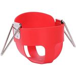 REZNOR Flexible High Back Full Bucket Chair Swing for Children's - RZNR 324, Seat Only, Red