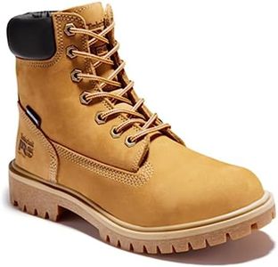 Timberland PRO Women's Direct Attach 6 Inch Soft Toe Insulated Waterproof Industrial Work Boot, Wheat, 6