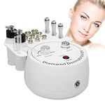 3 in 1 Microdermabrasion Machine, FAZJEUNE Vacuum Microdermabrasion Diamond Black Head Remover Facial Skin Spa Home Massager Skin Peeling Lifting Tighten Wrinkle with Spray Bottle