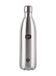 Cello Swift Thermosteel Water Bottle 1000ml, Silver | 24 Hours Hot & Cold | Rust & Leak Proof | Ideal for Office, Gym, Home, Kitchen, Hiking, Trekking, Travel Bottle