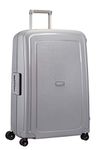 Samsonite S'Cure - Spinner L Suitcase, 75 cm, 102 L, Silver (Silver)