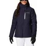 Columbia Women’s Whirlibird IV Interchange Winter Jacket, Waterproof & Breathable, Dark Nocturnal, Small