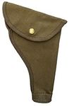 British Army .455 Webley Luger Revolver Canvas Holster - Khaki