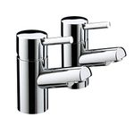 Bristan PM 3/4 C Prism Bath Taps, Chrome