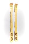 DELUX WOOD CARVER // WOODEN BACK SCRATCHERS/ITCHER SET OF 2