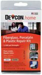 Devcon 002-90216 Fiberglass, Porcelain and Plastic Repair Kit - White/Almond