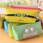 SILLYME 6 pcs Return Gifts Birthday Party for Kids - Silicon Pencil Pouch - Assorted Design