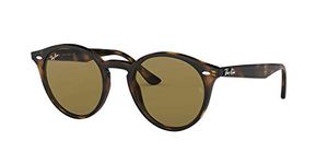 Ray-Ban Unisex's Modern, Tortoise/Brown Classic, 49 mm