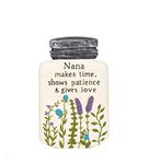 Blossom Bucket 211-13249 Nana Makes Time Decorative Jar, 4-inch Height