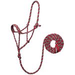 Weaver Leather Braided Rope Halter with 10' Lead