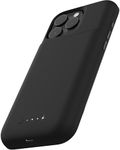 Mophie Juice Pack Battery Case for iPhone 16 Pro Max - Slim Charging Case, Magnetic Back for Wallets & Mounts, +50% Extra Battery Life, Enhanced 6-Foot Drop Protection, Sustainable Material, Black