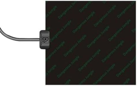 Reptile Heating Pad, Small Animal Heating Pad, 220V Reptile Heating Pad, IPX5 Waterproof, The Reptile Heating Pad Under The Water Tank, Suitable for Tortoise, Snake, Lizard, Gecko Buniq