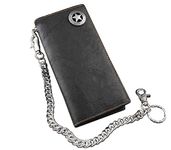 Western Wallet With Chain