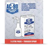 Action Can | Multi Purpose Lubricant AC-90 Multi-Purpose 5ltr Pack & Trigger Spray Bottle, 5 Litre