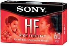 Sony HF 60Min Blank Cassette Tapes C-60HFL (Qty 4)