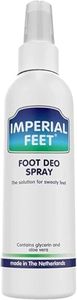 Imperial Feet Foot Deo Spray - Foot & Shoe Deodorizer Spray, Helps Eliminate Smelly Odor & Control Sweat - Antiperspirant Deodorizing Freshener with Mint Scent - Strong, 24-Hour Protection - 150ml,