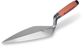 MARSHALLTOWN Brick Trowels, London Style, 11 x 4-7/8 Inch, DuraSoft Handle, Brickwork, Blockwork, Stonework, Masonry, Made in USA, 33 11FG