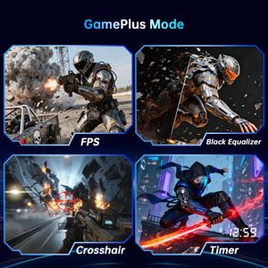 KTC 34" Curved Gaming Monitor – UltraWide LED Display