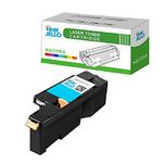 InkJello Compatible Toner Cartridge Replacement for Dell 1250 1250c 1350 1350cnw 1355 1355cn 1355cnw C1760 C1760nw C1765 C1765nfw DELL1250C (Cyan, Single-Pack)