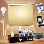 Smart RGB Dimmable Table Lamp Work 