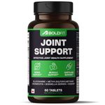 Boldfit Joint Support Supplement for Men and Women with Glucosamine 1000mg, Chondroitin, Boswellia & Rosehip(60 Tablets)