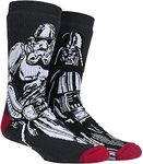 HEAT HOLDERS STAR WARS Dual Layer Slipper Socks Mens Sizes (Darth Vader & Storm Trooper)