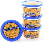 Sharp Cheddar Cheese Spread 8 Ounce (Pack of 4)