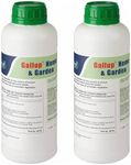 2L Gallup Home & Garden - SUPER STRENGTH 360g Glyphosate Weedkiller Effective on Annual Perennial Grass, Broad Leaved Weeds (MOST EFFECTIVE WEEDKILLER TOTAL WEEDKILLER)