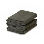 SR TRENDS™ Heavy Duty Tarpaulin 700GSM Canvas - Commercial Canvas TIRPAL Waterproof- 100% Waterproof Resistance Military Grade- UV Resistant TARP, RUSTPROOF Reinforced Eyelets (9 x 6 FT)