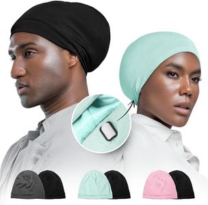 Bonnet Silk Bonnet for Sleeping Satin Bonnet Hair Bonnets Black Women Silk Sleep Cap Satin Hair Bonnet Sleeping Bonet Silk Bonnet for Curly Hair for Men Night Hair Wrap Head Cover Scarf Protect Braids