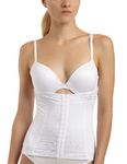 Maidenform Flexees Women's Shapewear Waist Nipper Firm Control, White, Large