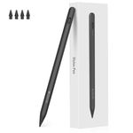 Fulkeley Stylus Pen for Apple iPad(USB-C), New Upgraded Version Fulkeley Pencil with New Function Buttons for iPad Pro (2018-2024) 11"/12.9"/M4, iPad Air 3/4/5/M2, iPad 6-10, iPad Mini 5/6 Gen-Black