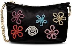 Betsey Johnson Women's Doodle Bug Shoulder Bag, Black, One Size