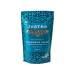 JusTea CHAMOMILE DREAM | Loose Leaf Herbal Tea | Recyclable Refill Pouch | 160+ Cups (180g) | Caffeine Free | Award-Winning | Fair Trade | Non-GMO