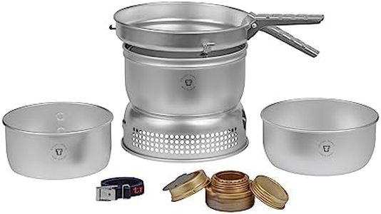 Trangia Ultralight Aluminium Storm Cooker UL 25-1, Portable Stove, Alcohol Fuel, Outdoor Living