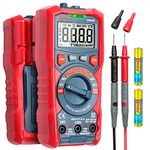 AstroAI Digital Multimeter 4000 Counts TRMS Auto-Ranging Volt Meter 1.5v/9v/12v Battery Voltage Tester Measure Voltage Current Resistance Diodes Continuity Voltmeter with Non-Contact Voltage Function