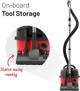 Henry HVR 160-11 Vacuum Cleaner, 6L – Red
