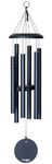 Corinthian Bells by Wind River – 30 inch Midnight Blue Wind Chime for Patio, Backyard, Garden, and Outdoor Decor (Aluminum Chime) Made in The USA